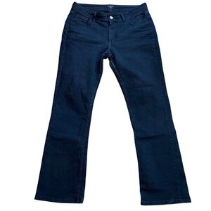 Riders by Lee Women's Deep Indigo Flare Stretch Jeans Size 16 Long